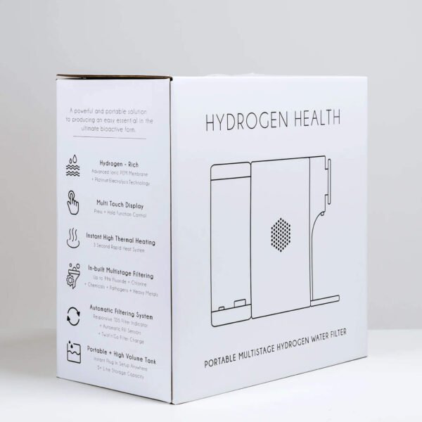 HYDROGEN HEALTH MultiStage Benchtop Hydrogen Water Filter 3