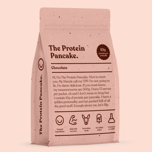 The Protein Pancakes - Chocolate Protein Pancakes