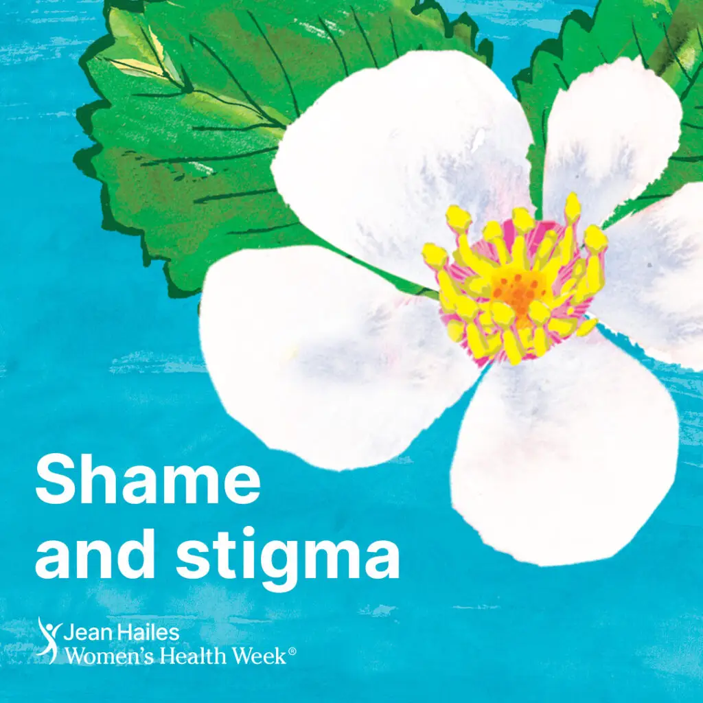 Shame and stigma - Jean Hailes